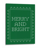 Alegre y Brillante - Punto de Cruz - Verde - Jolly and Dash | Cuadro decorativo de Canvas Lab