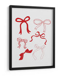 Seis Lazos - Rojo - Jolly and Dash | Cuadro decorativo de Canvas Lab