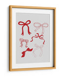 Seis Lazos - Rojo - Jolly and Dash | Cuadro decorativo de Canvas Lab