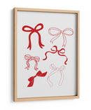 Seis Lazos - Rojo - Jolly and Dash | Cuadro decorativo de Canvas Lab