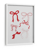 Seis Lazos - Rojo - Jolly and Dash | Cuadro decorativo de Canvas Lab