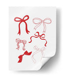 Seis Lazos - Rojo - Jolly and Dash | Cuadro decorativo de Canvas Lab