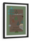 Navidad de Bosque Abstracto - casa cartissi | Cuadro decorativo de Canvas Lab