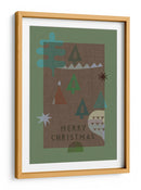 Navidad de Bosque Abstracto - casa cartissi | Cuadro decorativo de Canvas Lab