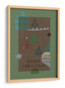 Navidad de Bosque Abstracto - casa cartissi | Cuadro decorativo de Canvas Lab