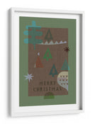 Navidad de Bosque Abstracto - casa cartissi | Cuadro decorativo de Canvas Lab