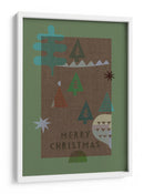 Navidad de Bosque Abstracto - casa cartissi | Cuadro decorativo de Canvas Lab