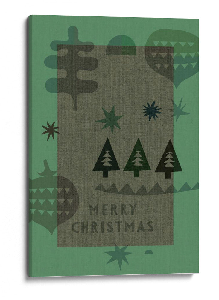 Bosque Festivo - casa cartissi | Cuadro decorativo de Canvas Lab