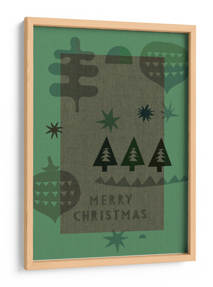 Bosque Festivo - casa cartissi | Cuadro decorativo de Canvas Lab