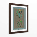 Saludos de Copos de Nieve de Invierno Abstractos - casa cartissi | Cuadro decorativo de Canvas Lab