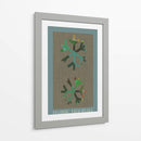 Saludos de Copos de Nieve de Invierno Abstractos - casa cartissi | Cuadro decorativo de Canvas Lab