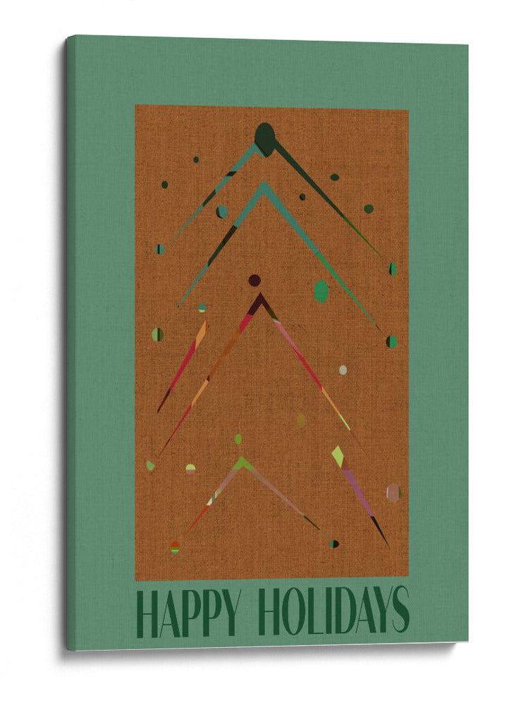 Arte Estilizado Siempre Verde - casa cartissi | Cuadro decorativo de Canvas Lab