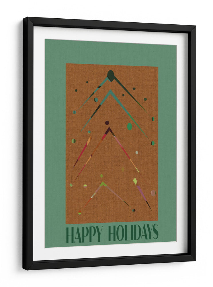 Arte Estilizado Siempre Verde - casa cartissi | Cuadro decorativo de Canvas Lab