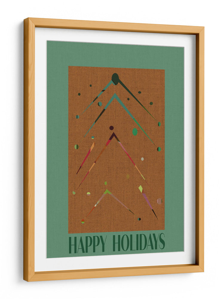 Arte Estilizado Siempre Verde - casa cartissi | Cuadro decorativo de Canvas Lab