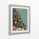 Árbol de Navidad con regalos - Andreas Magnusson | Cuadro decorativo de Canvas Lab