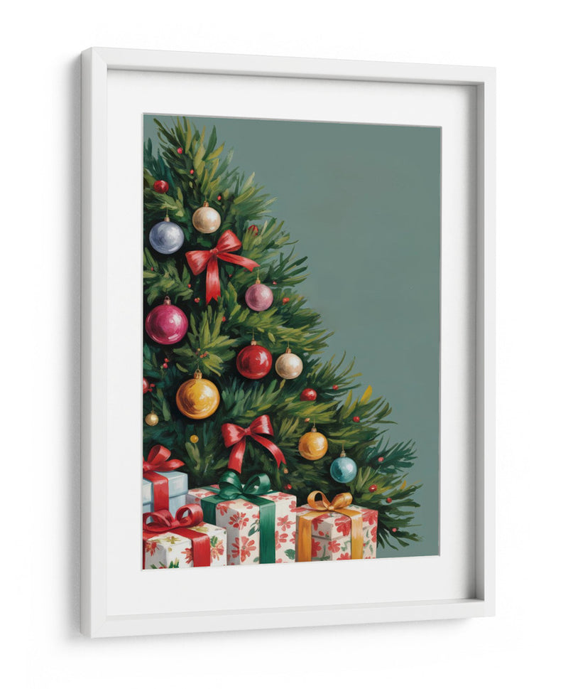 Árbol de Navidad con regalos - Andreas Magnusson | Cuadro decorativo de Canvas Lab