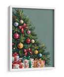 Árbol de Navidad con regalos - Andreas Magnusson | Cuadro decorativo de Canvas Lab