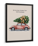 Conduciendo a casa para Navidad - Andreas Magnusson | Cuadro decorativo de Canvas Lab