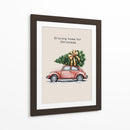 Conduciendo a casa para Navidad I - Andreas Magnusson | Cuadro decorativo de Canvas Lab