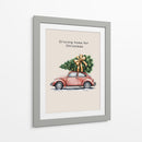 Conduciendo a casa para Navidad I - Andreas Magnusson | Cuadro decorativo de Canvas Lab