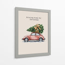 Conduciendo a casa para Navidad I - Andreas Magnusson | Cuadro decorativo de Canvas Lab