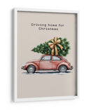Conduciendo a casa para Navidad - Andreas Magnusson | Cuadro decorativo de Canvas Lab