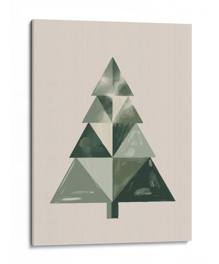 El árbol de Navidad verde - Andreas Magnusson | Cuadro decorativo de Canvas Lab