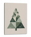 El árbol de Navidad verde - Andreas Magnusson | Cuadro decorativo de Canvas Lab