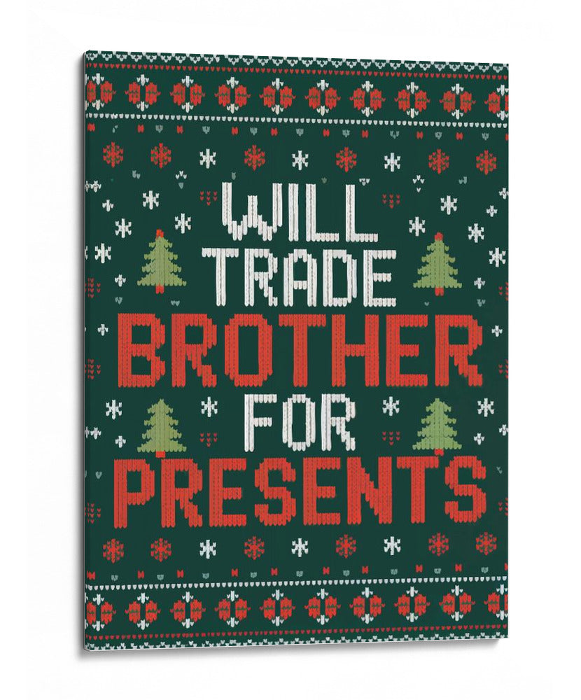 Cambiaría Hermano por Regalos - Andreas Magnusson | Cuadro decorativo de Canvas Lab