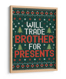 Cambiaría Hermano por Regalos - Andreas Magnusson | Cuadro decorativo de Canvas Lab