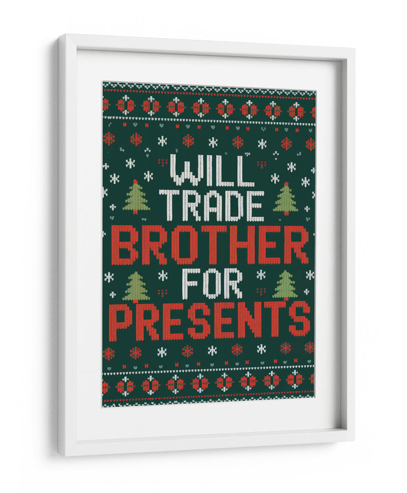 Cambiaría Hermano por Regalos - Andreas Magnusson | Cuadro decorativo de Canvas Lab