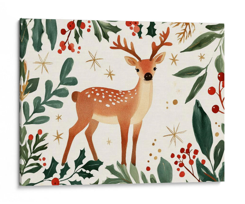 Ciervo del Bosque Encantado - Treechild | Cuadro decorativo de Canvas Lab