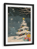 Árbol de Navidad de Revista Retro - Fluidys Studio | Cuadro decorativo de Canvas Lab
