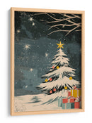 Árbol de Navidad de Revista Retro - Fluidys Studio | Cuadro decorativo de Canvas Lab
