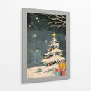 Árbol de Navidad de Revista Retro - Fluidys Studio | Cuadro decorativo de Canvas Lab