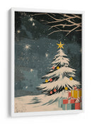 Árbol de Navidad de Revista Retro - Fluidys Studio | Cuadro decorativo de Canvas Lab