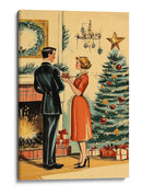 Navidad Retro - Fluidys Studio | Cuadro decorativo de Canvas Lab