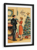Navidad Retro - Fluidys Studio | Cuadro decorativo de Canvas Lab