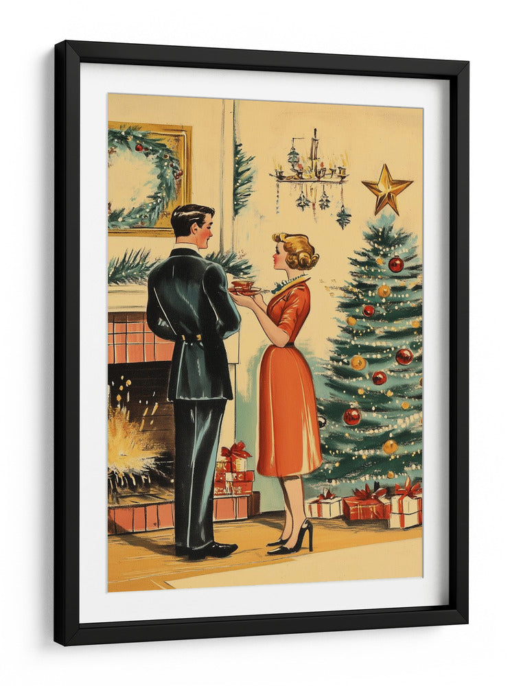 Navidad Retro - Fluidys Studio | Cuadro decorativo de Canvas Lab