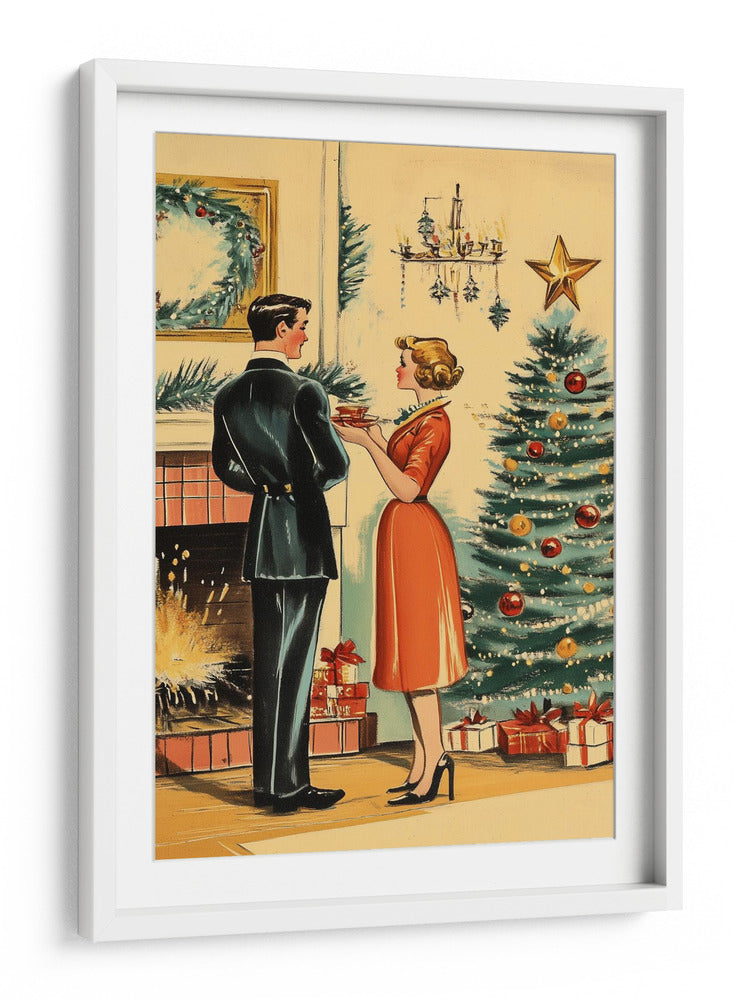 Navidad Retro - Fluidys Studio | Cuadro decorativo de Canvas Lab