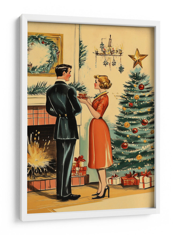 Navidad Retro - Fluidys Studio | Cuadro decorativo de Canvas Lab