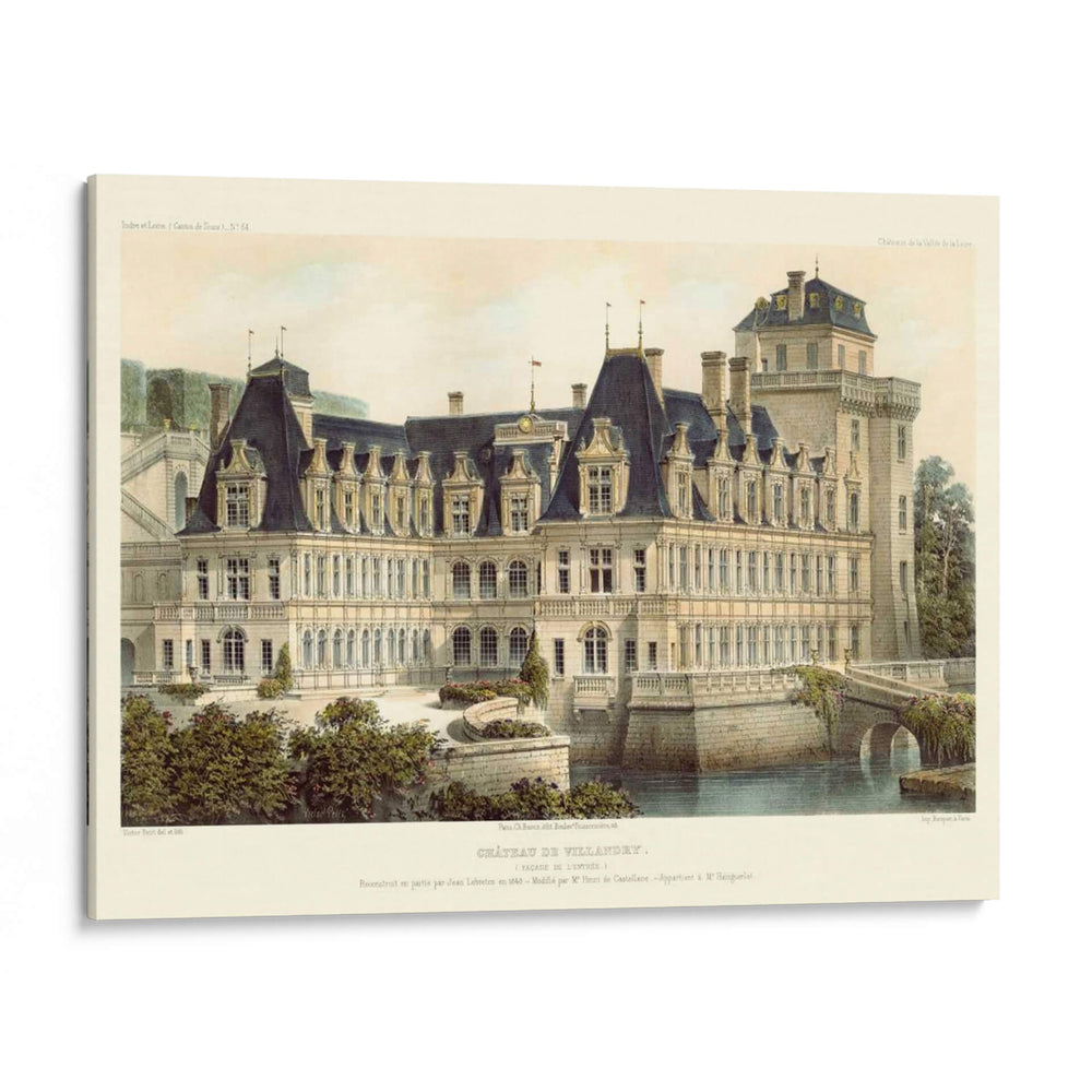 Chateaux Francés V - Victor Petit | Cuadro decorativo de Canvas Lab