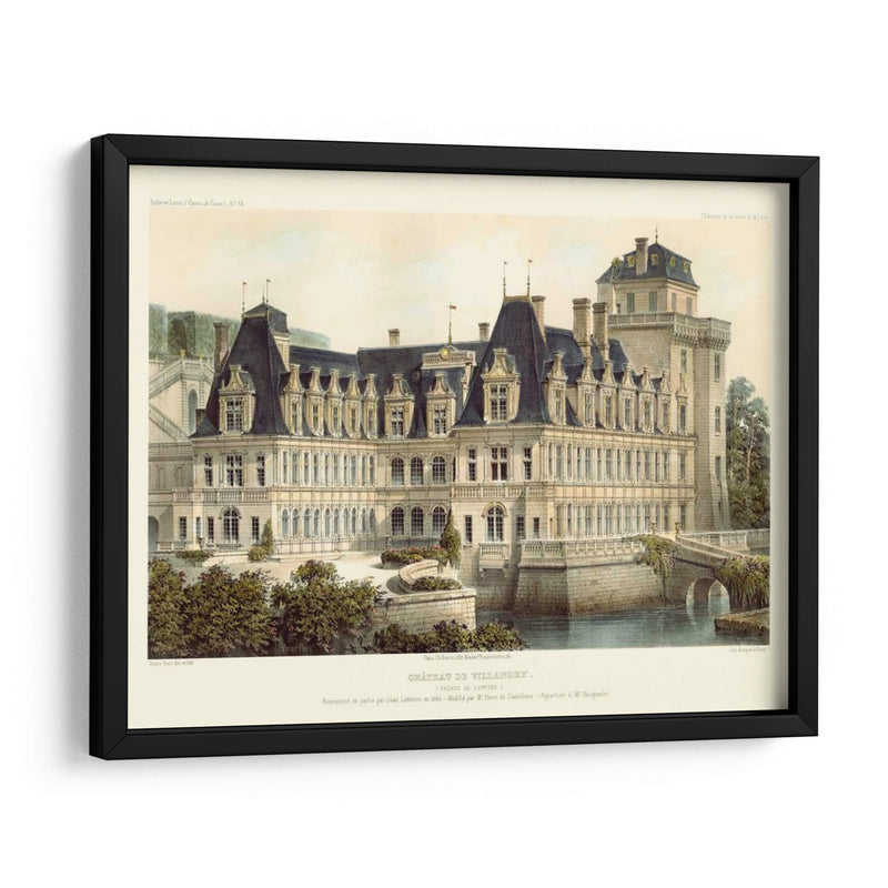 Chateaux Francés V - Victor Petit | Cuadro decorativo de Canvas Lab