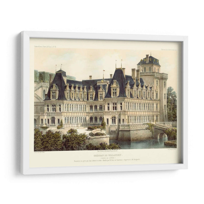 Chateaux Francés V - Victor Petit | Cuadro decorativo de Canvas Lab