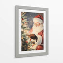 Santa Leyendo II - Melloi Art Prints | Cuadro decorativo de Canvas Lab