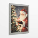 Santa Leyendo II - Melloi Art Prints | Cuadro decorativo de Canvas Lab