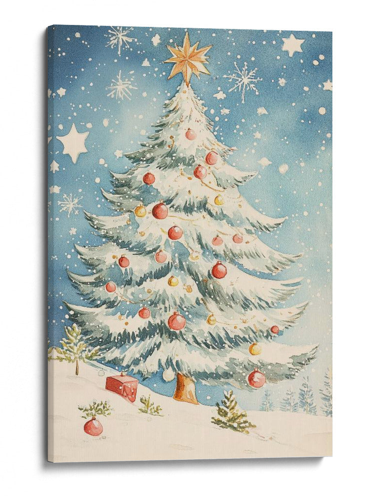Árbol de Navidad I - Melloi Art Prints | Cuadro decorativo de Canvas Lab