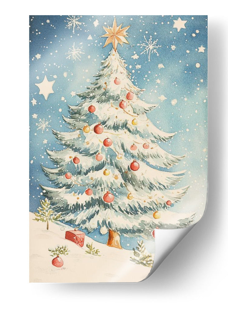 Árbol de Navidad I - Melloi Art Prints | Cuadro decorativo de Canvas Lab