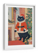 Gato de Navidad - Melloi Art Prints | Cuadro decorativo de Canvas Lab