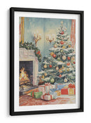 Navidad Sala de Estar - Melloi Art Prints | Cuadro decorativo de Canvas Lab